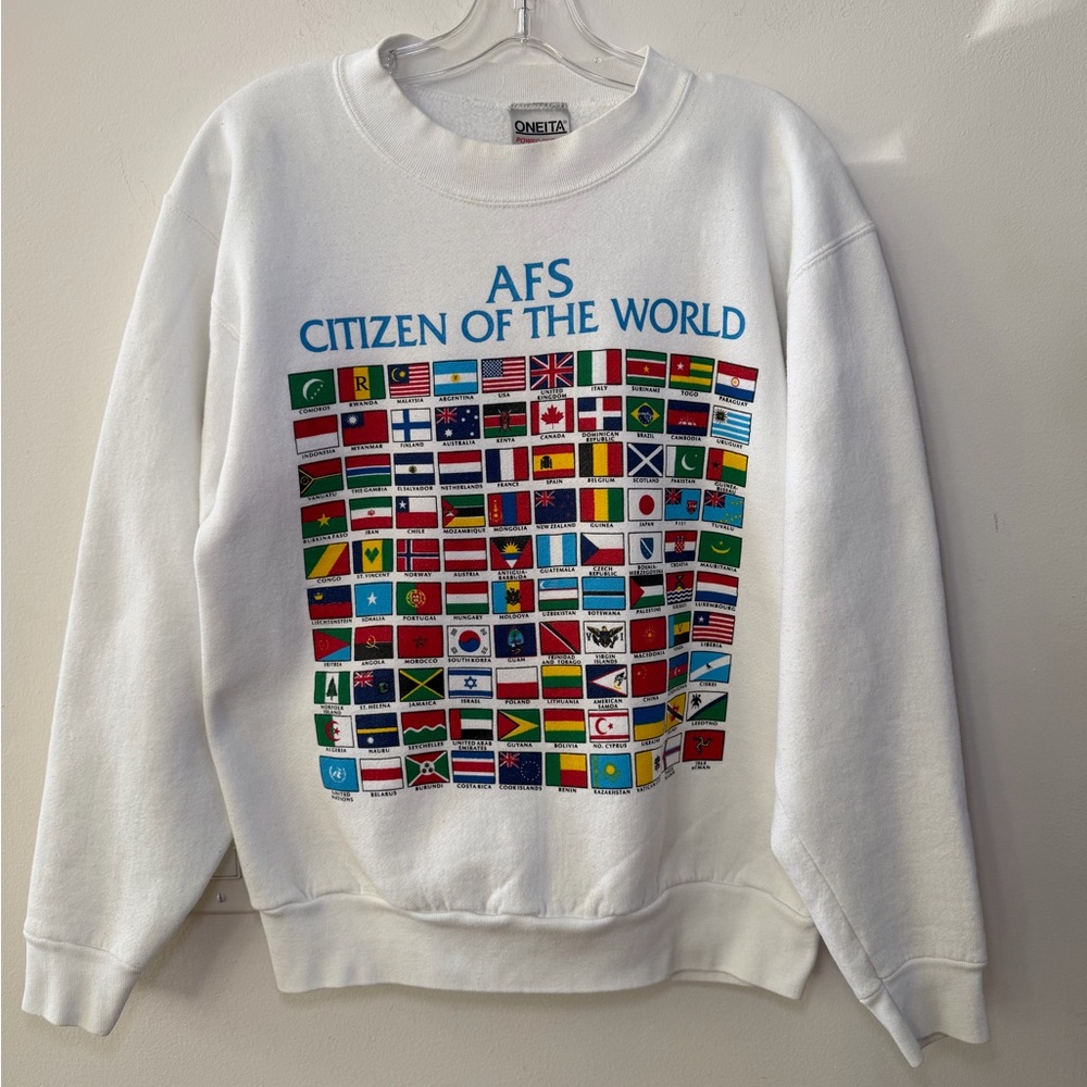 AFS Citizen of the World Global Flag Sweatshirt